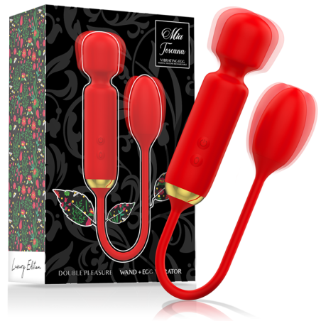 MIA - TOSCANA DOUBLE PLEASURE WAND HUEVO VIBRADOR