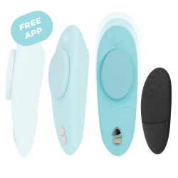 WE-VIBE - MOXIE VIBRADOR CLÍTORIS AQUA