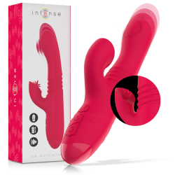 INTENSE - DUA VIBRADOR MULTIFUNCIÓN RECARGABLE UP and DOWN CON LENGUA ROJO