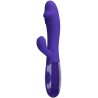 PRETTY LOVE - SNAPPY YOUTH VIBRADOR and ESTIMULADOR PUNTOG VIOLETA