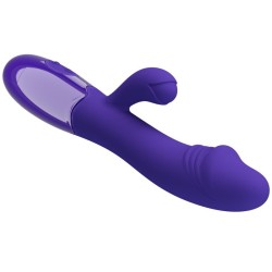 PRETTY LOVE - SNAPPY YOUTH VIBRADOR and ESTIMULADOR PUNTOG VIOLETA