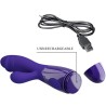 PRETTY LOVE - SNAPPY YOUTH VIBRADOR and ESTIMULADOR PUNTOG VIOLETA
