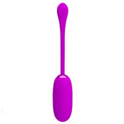 PRETTY LOVE - JULIUS HUEVO VIBRADOR IMPERMEBLE and RECARGABLE MORADO