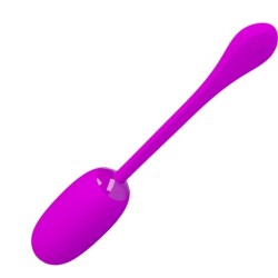 PRETTY LOVE - JULIUS HUEVO VIBRADOR IMPERMEBLE and RECARGABLE MORADO