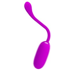 PRETTY LOVE - JULIUS HUEVO VIBRADOR IMPERMEBLE and RECARGABLE MORADO