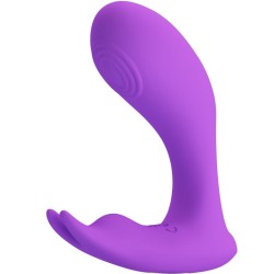 PRETTY LOVE - IDABELLE VIBRATION and PULSATION CONTROL REMOTO VIOLETA