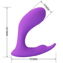 PRETTY LOVE - IDABELLE VIBRATION and PULSATION CONTROL REMOTO VIOLETA