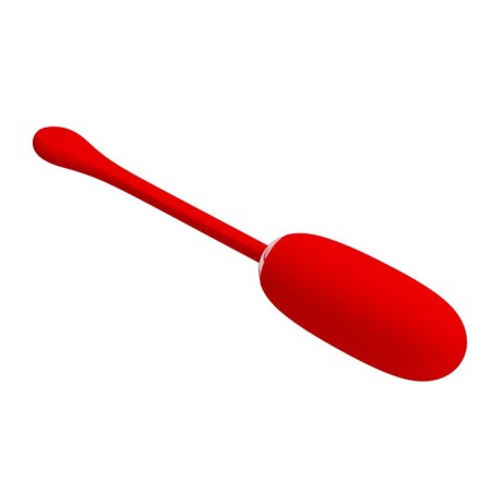 PRETTY LOVE - JULIUS HUEVO VIBRADOR IMPERMEBLE and RECARGABLE ROJO