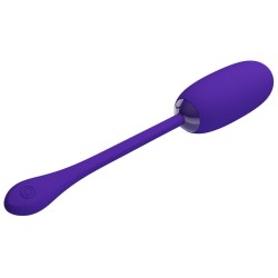 PRETTY LOVE - JULIUS HUEVO VIBRADOR IMPERMEBLE and RECARGABLE LILA