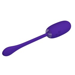 PRETTY LOVE - JULIUS HUEVO VIBRADOR IMPERMEBLE and RECARGABLE LILA