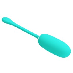 PRETTY LOVE - JULIUS HUEVO VIBRADOR IMPERMEBLE and RECARGABLE VERDE AGUA