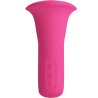 PRETTY LOVE - CLYDE VIBRADOR ORAL LENGUA VIBRADORA 12 VIBRACIONES ROSA