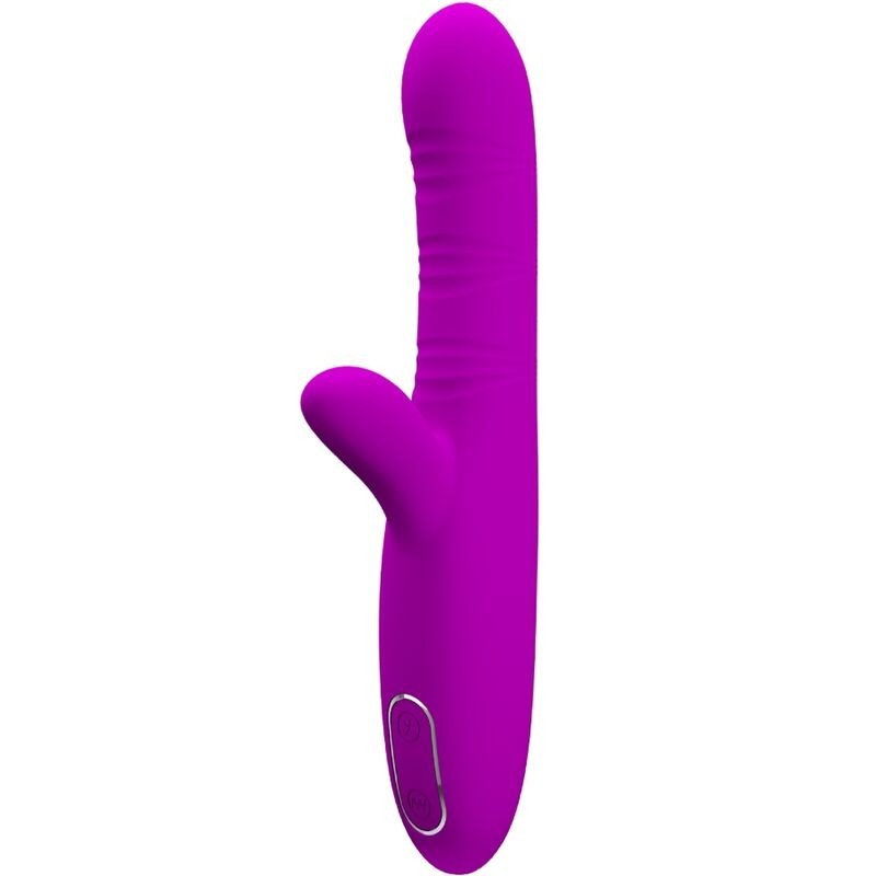 PRETTY LOVE - ANGELIQUE VIBRADOR MULTIFUNCIÓN ESTIMULADOR DE CLÍTORIS MORADO