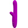 PRETTY LOVE - ANGELIQUE VIBRADOR MULTIFUNCIÓN ESTIMULADOR DE CLÍTORIS MORADO