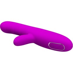 PRETTY LOVE - ANGELIQUE VIBRADOR MULTIFUNCIÓN ESTIMULADOR DE CLÍTORIS MORADO