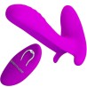 PRETTY LOVE - MASAJEADOR and VIBRADOR 12 VIBRACIONES CONTROL REMOTO MORADO
