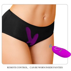 PRETTY LOVE - MASAJEADOR and VIBRADOR 12 VIBRACIONES CONTROL REMOTO MORADO