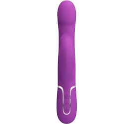 PRETTY LOVE - VIBRADOR and ESTIMULADOR MULTIFUNCIÓN 4 EN 1 MORADO