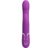 PRETTY LOVE - VIBRADOR and ESTIMULADOR MULTIFUNCIÓN 4 EN 1 MORADO