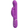 PRETTY LOVE - COALE VIBRADOR RABBIT MULTIFUNCIÓN 4 EN 1 MORADO