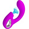 PRETTY LOVE - SIBEL VIBRADOR PUNTO G ESTIMULADOR CLÍTORIS 10 VIBRACIONES MORADO