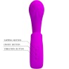 PRETTY LOVE - SIBEL VIBRADOR PUNTO G ESTIMULADOR CLÍTORIS 10 VIBRACIONES MORADO