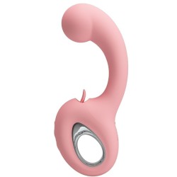 PRETTY LOVE - ERYNNYES VIBRADOR PUNTO G ESTIMULADOR CLÍTORIS 10 VIBRACIONES ROSA
