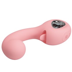 PRETTY LOVE - ERYNNYES VIBRADOR PUNTO G ESTIMULADOR CLÍTORIS 10 VIBRACIONES ROSA