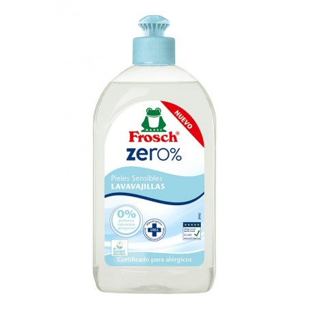 LAVAVAJILLAS PIELES SENSIBLES FROSCH ZERO 500ML