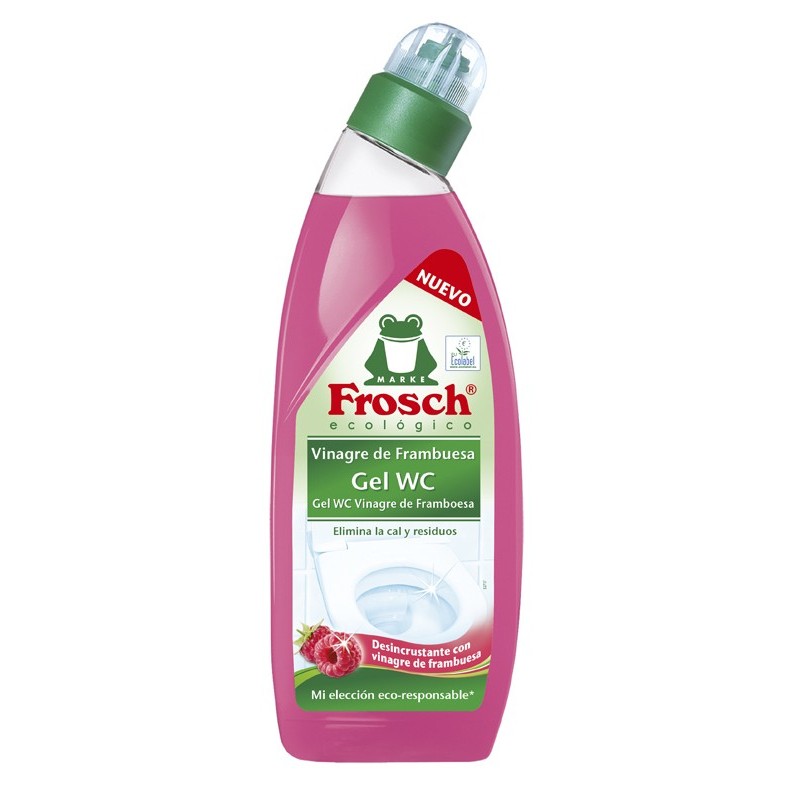 LIMPIA WC GEL VINAGRE FRAMBUESA ECOLOGICO FROSCH 750ML