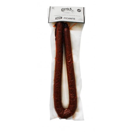 REFRIG ESTILO CHORIZO PICANTE VEGETAL AVUS 330 GR