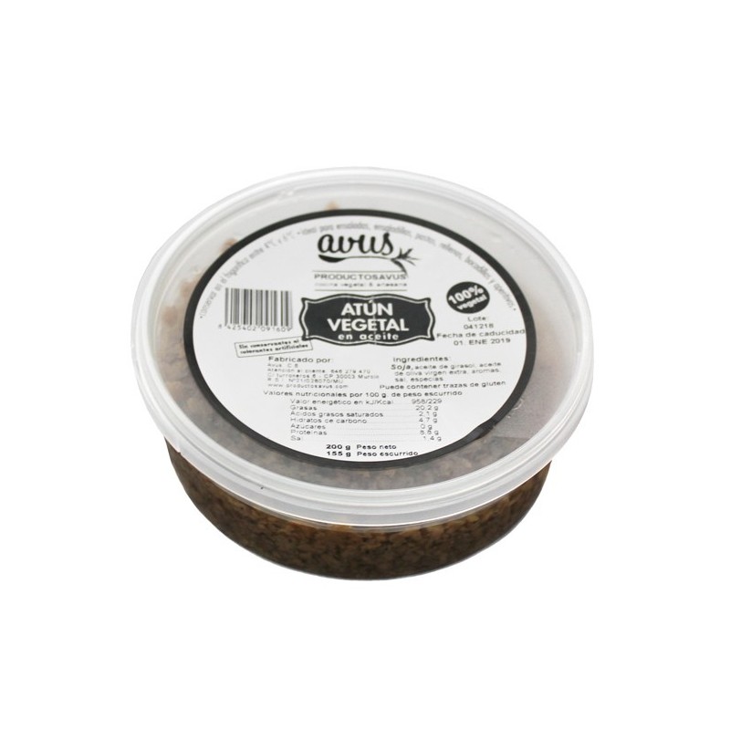 REFRIG ESTILO ATUN VEGANO AVUS 200 GR