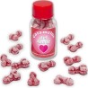 DIABLO PICANTE - 12 CARAMELOS DEL AMOR FORMA PENE FRESA-CEREZA