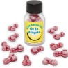 DIABLO PICANTE - 12 CARAMELOS DE LA ALEGRÍA FORMA PENE FRESA-CEREZA