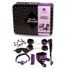 SECRETPLAY - BDSM SET 8PCS LILA - NEGRO