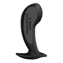 ELECTRASTIM - ESTIMULADOR ANAL - VAGINAL NONA SILICONE NEGRO G-SPOT