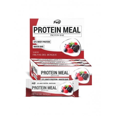 BARRITA FRUTAS DEL BOSQUE PROTEIN MEAL 35GR SIN AZUCAR AÑADIDO