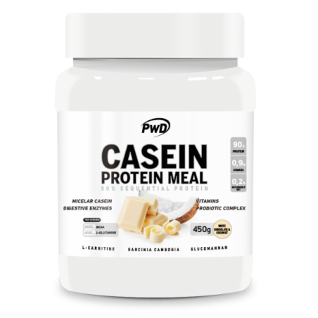CASEIN PROTEIN MEAL CHOCOLATE BLANCO Y COCO 450 G