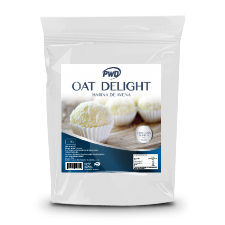 HARINA DE AVENA OAT DELIGHT CHOCOLATE BLANCO Y COCO 1.5 KG
