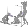 SECRET DOME - KINK CLUB CABINA SCANDALE MORADO