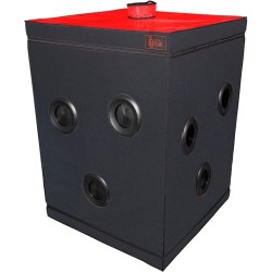 SECRET DOME - KINK CLUB CABINA SCANDALE NEGRO and ROJO
