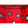 SECRET DOME - KINK CLUB CABINA SCANDALE NEGRO and ROJO