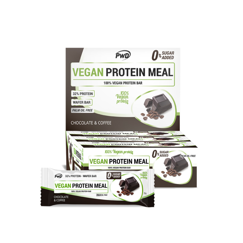 BARRITA VEGAN PROTEIN MEAL CHOCOLATE Y COFFEE 35GR