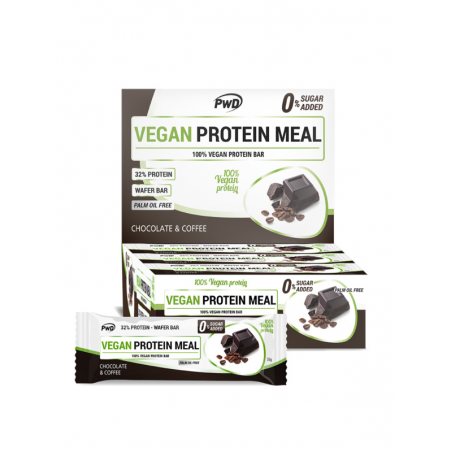 BARRITA VEGAN PROTEIN MEAL CHOCOLATE Y COFFEE 35GR