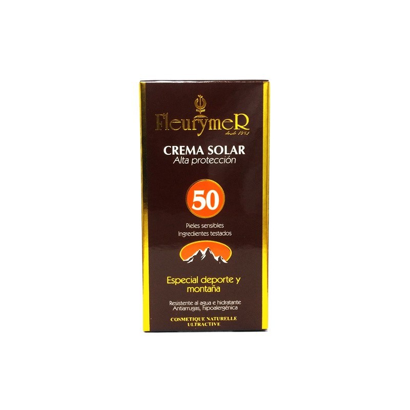 CREMA SOLAR FACIAL 'MONTAÑA' SPF 50 TUBO 80ML