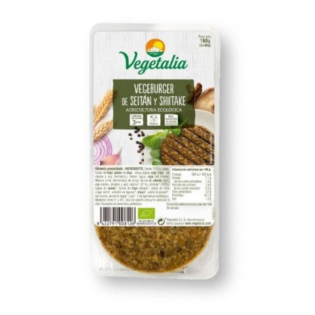 REFRIG VEGEBURGUER SEITAN y SHIITAKE BIO 160 G CCPAE