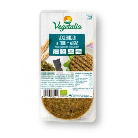 REFRIG VEGEBURGUER TOFU Y ALGAS BIO 160 G CCPAE