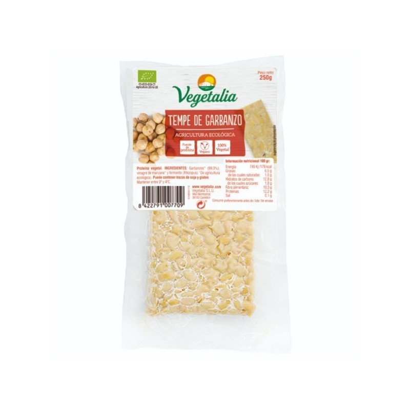 REFRIG TEMPE DE GARBANZO BIO CCPAE 250 g