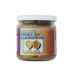 CREMA DE ALMENDRAS BIO MONKI 330 GR