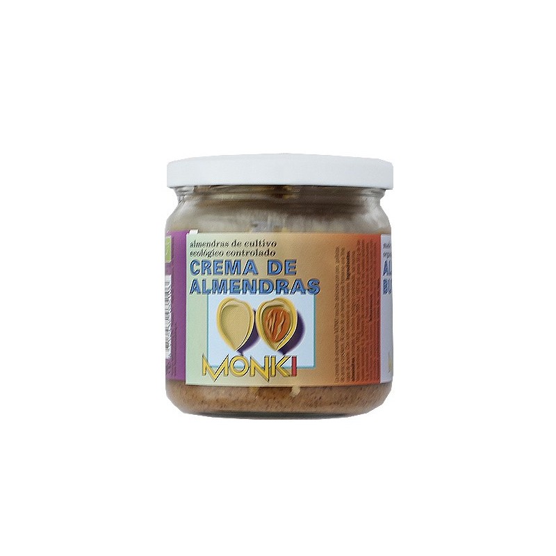 CREMA DE ALMENDRAS BIO MONKI 330 GR